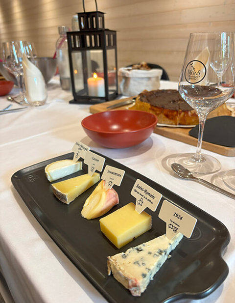 Processus d'affinage des fromages